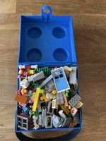 Legobox mit Legokleinteile gem Foto, occ