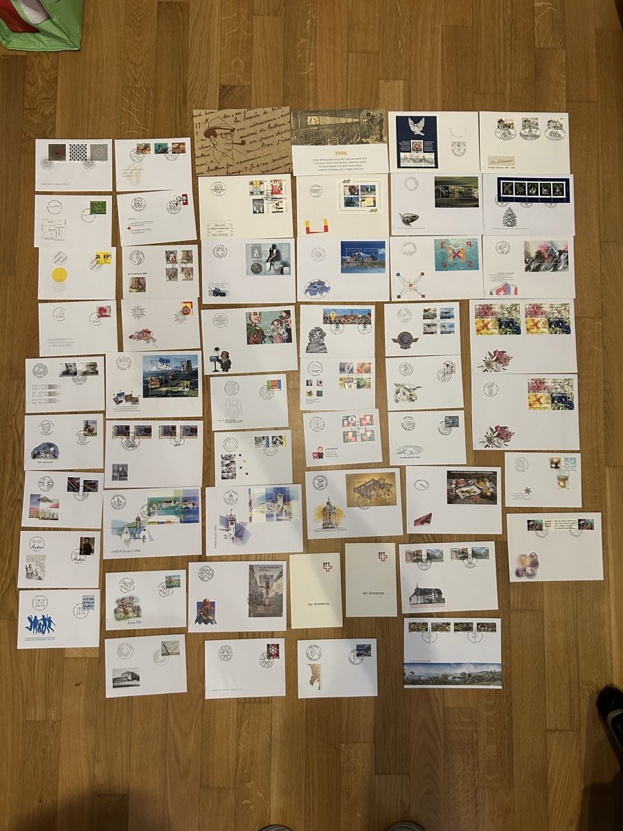Tutti i francobolli: 499 Briefumschläge mit Briefmarken – Nuovo (secondo la descrizione) da Melchnau venduto da Robilu6 9