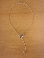 Pierre Lang Collier Schlange mit Zirkonia + Druckverschluss