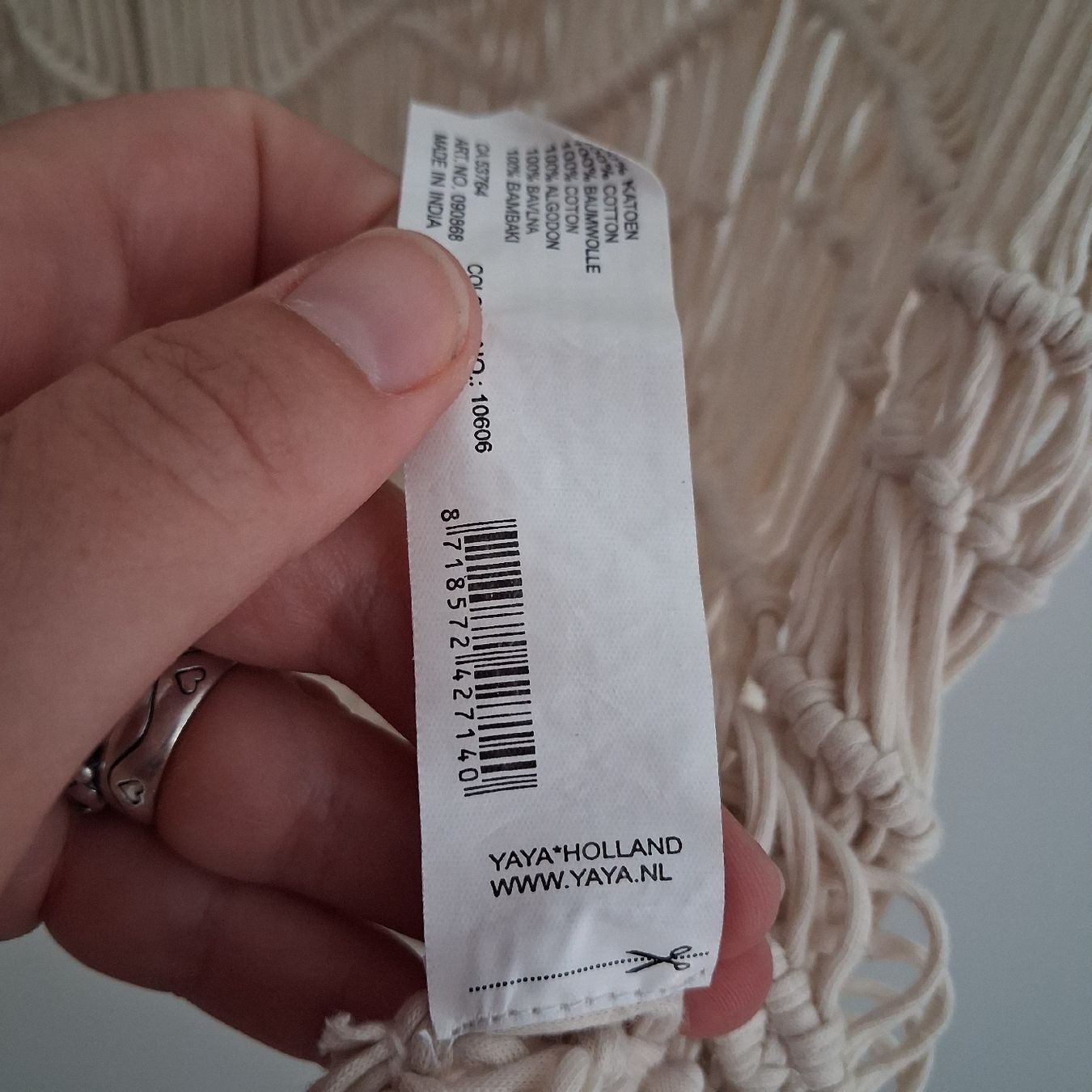Tops: YAYA Macrame top summer cotton size S/M – Neuf (Voir description) à Wil SG par tre_g2l7 4