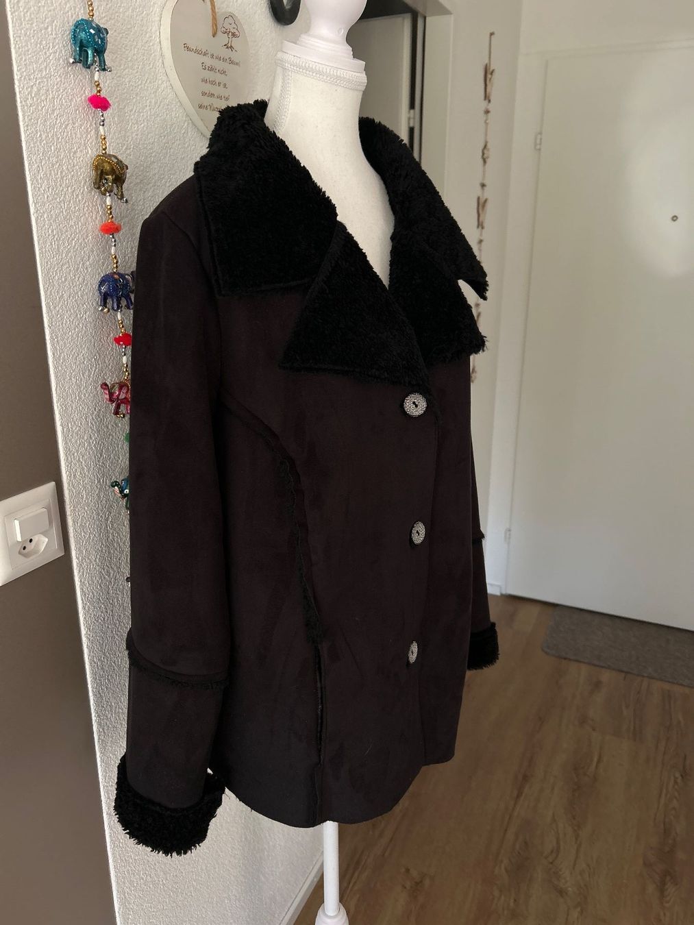 Giacche: warme Winterjacke schwarz Basler Design – Usato da Brunnen venduto da Nala2929 2