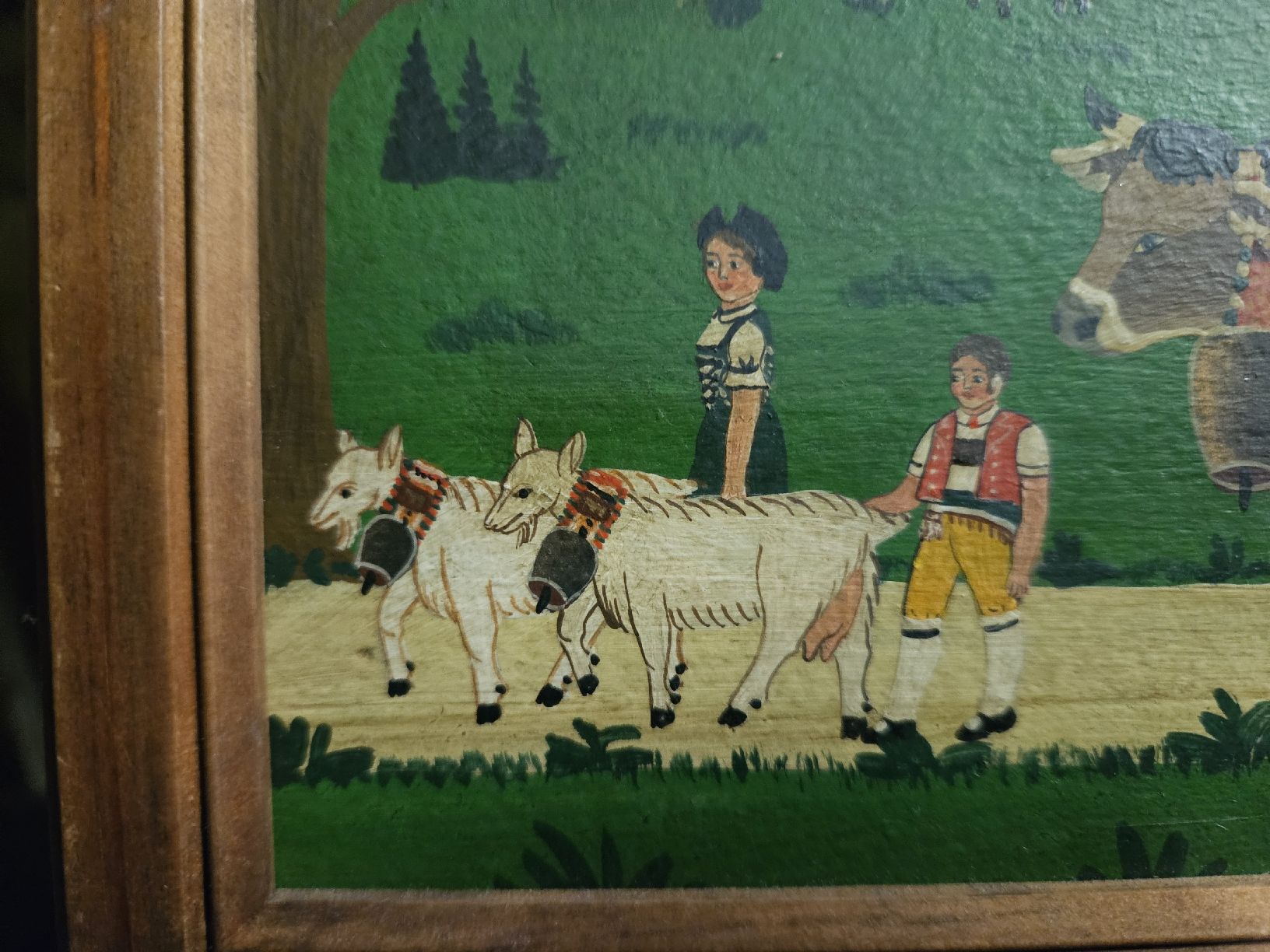 Tableaux: gemälde appenzell – D'occasion à Schwellbrunn par Omega-alpha 6
