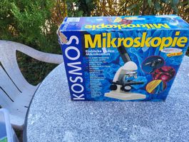 Kosmos Mikroskopie Set mit Zubehör neuwertig