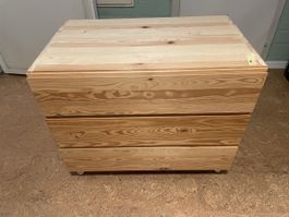 Ikea Ivar, Kommode mit drei Schubladen (Nr.1)