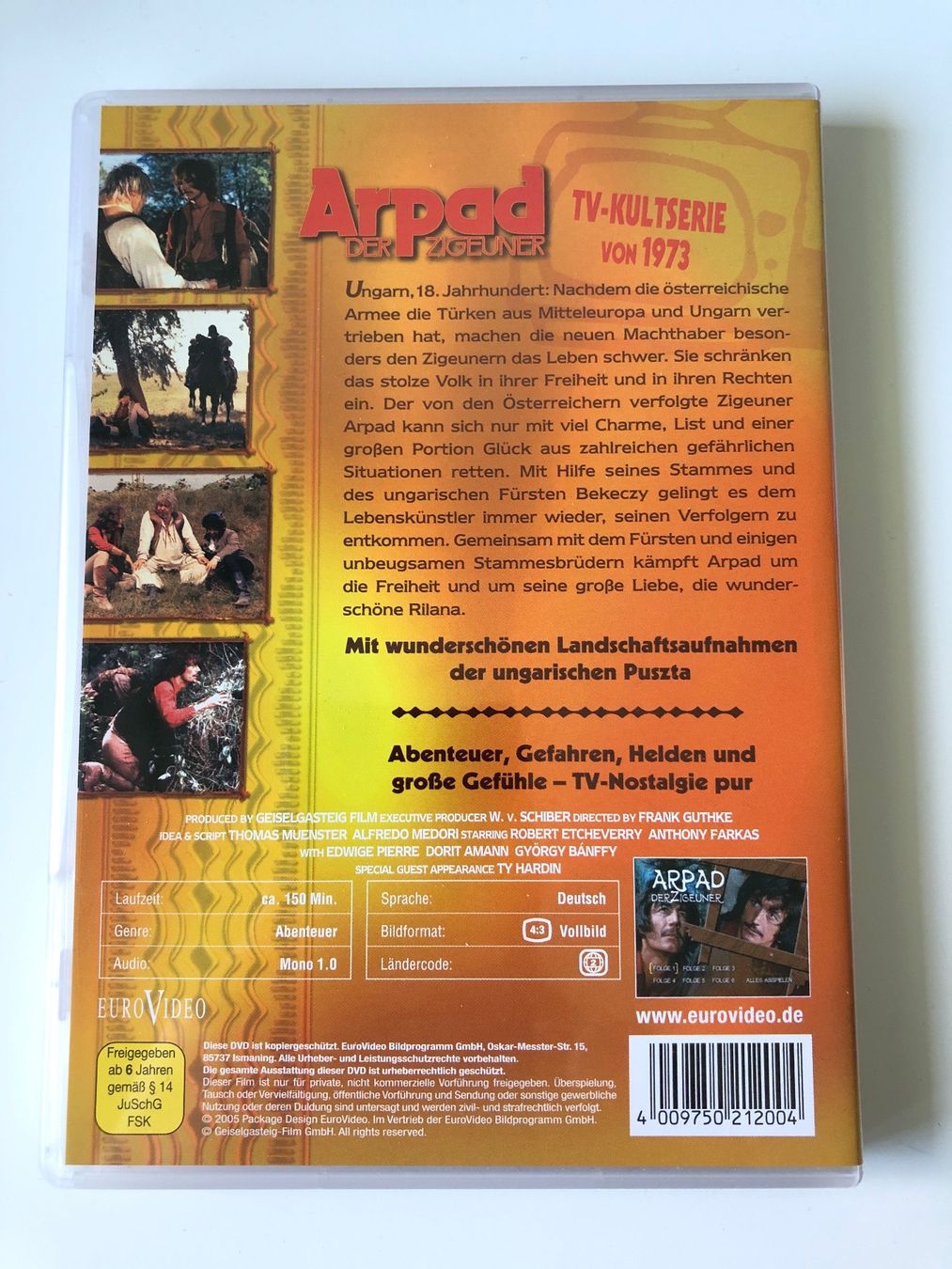 Tutti i DVDs: Arpad, der Zigeuner - Folge 1 - 6 (DVD) – Usato da Bern venduto da McFlurry_08 1