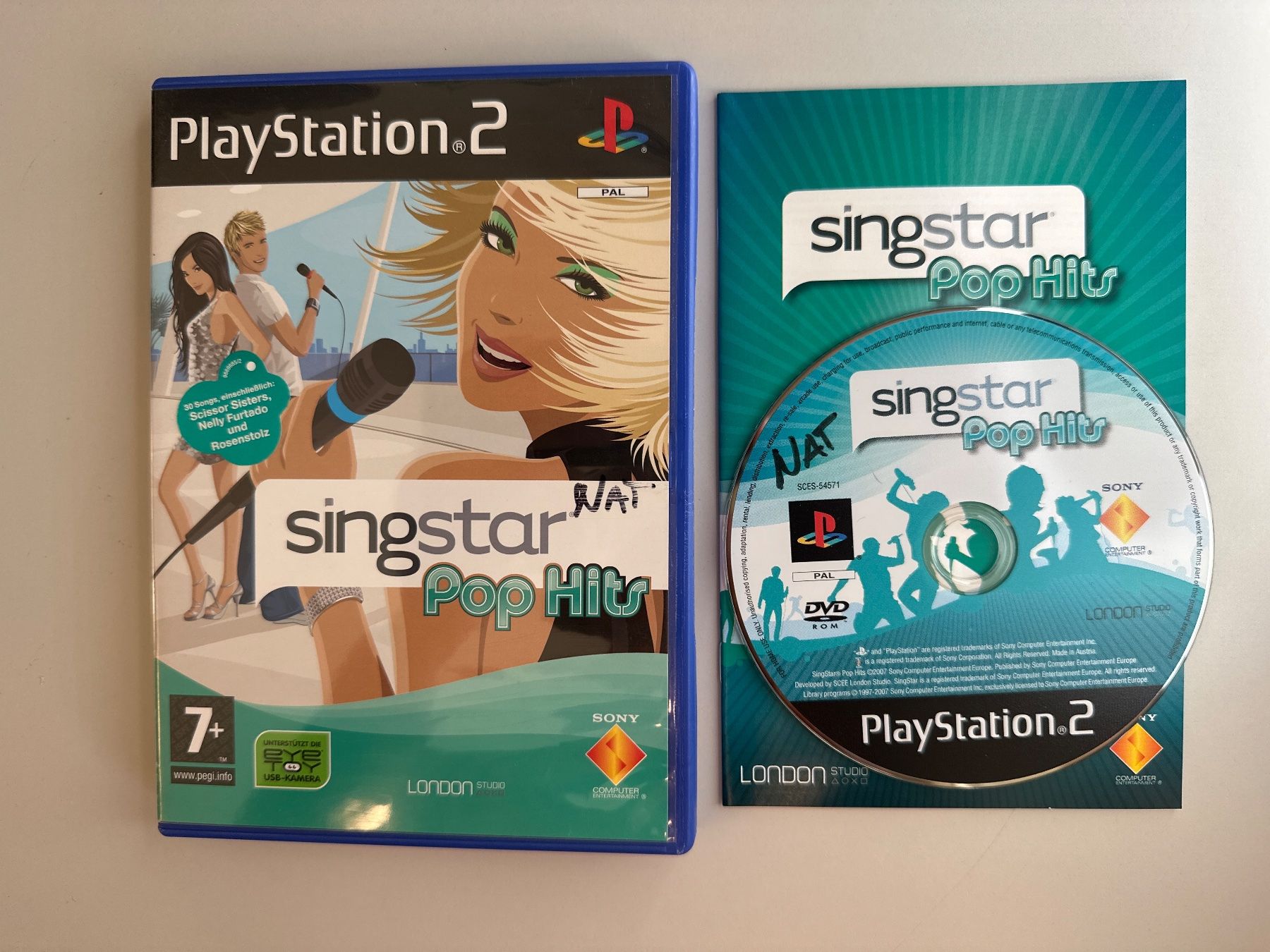 Sony Jeux: Singstar Pop Hits - PS2 – D'occasion à St.gallen par taduz