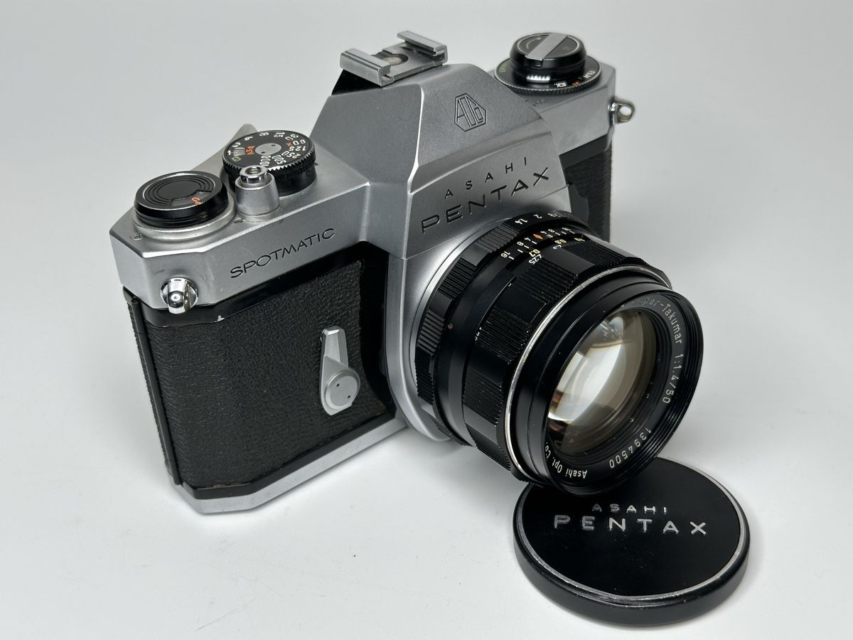 Pentax Fotocamera: Asahi Pentax Spotmatic & 8 Elemente Super Takumar 50mm – Usato da zuchwil venduto da solotin74