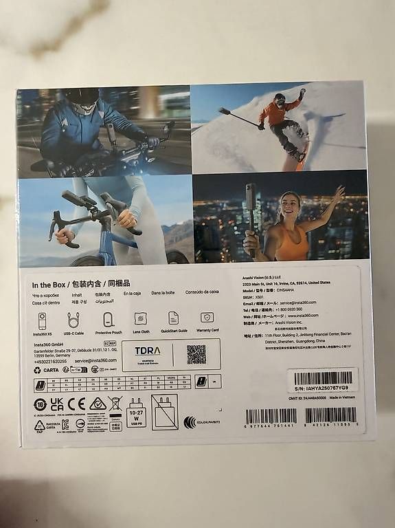 Action Cam: Insta360 X5 8K neuve + perche invisible – Gebraucht aus Thônex von mar_8yxz 2