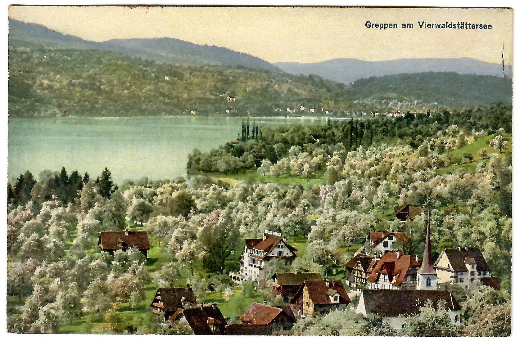Cartes postales: Ansichtskarte   Greppen – D'occasion à Kerns par etma3