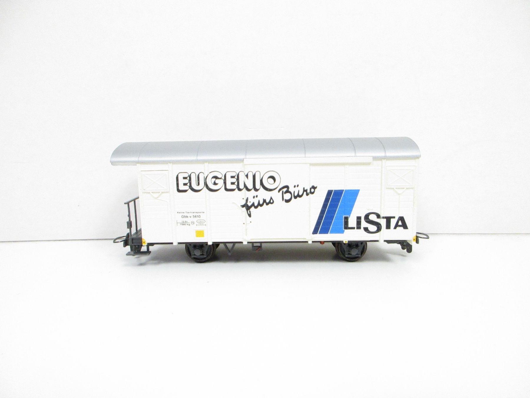 Bemo Modelleisenbahnen: Bemo H0m 2283 120 RhB Güterwagen EUGENIO LISTA – Neu und originalverpackt aus Olten von Heinrich875 3