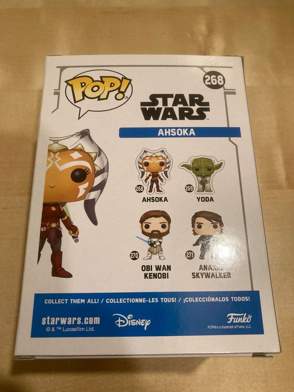 Funko Statuette: Funko Pop Star Wars 268 - Ahsoka – Nuovo e nell'imballaggio originale da Baden venduto da Polystyreneman 2