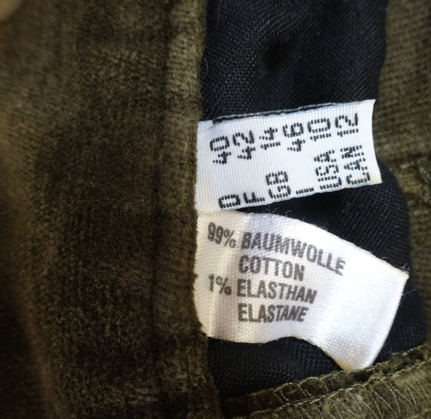 Hosen: Von Daniels - Samt Jeans - khaki - Grösse 40 – Gebraucht aus Zofingen von Justizia_01 3