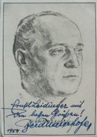 Ferdinand Maierhofer (1881-1960) Schauspieler - Autogramm