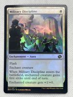Military Discipline Foil Magic Karte aus Bro, neuwertig