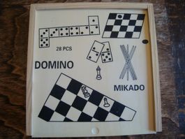 Jeux de société en bois