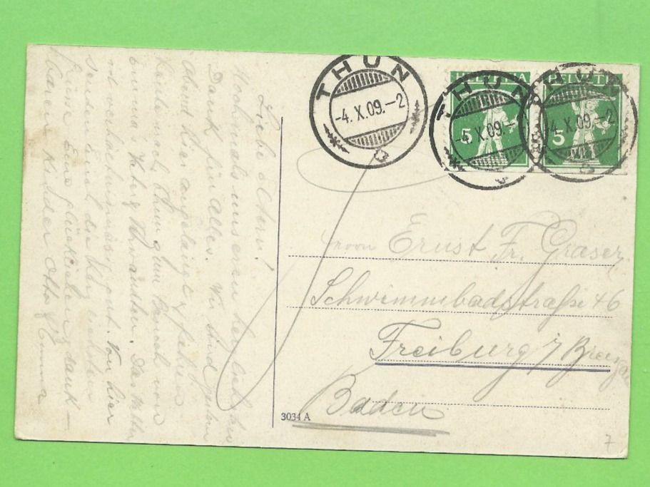 Cartoline postali: Bern Bundeshaus – Usato da Zürich venduto da t24_de 1
