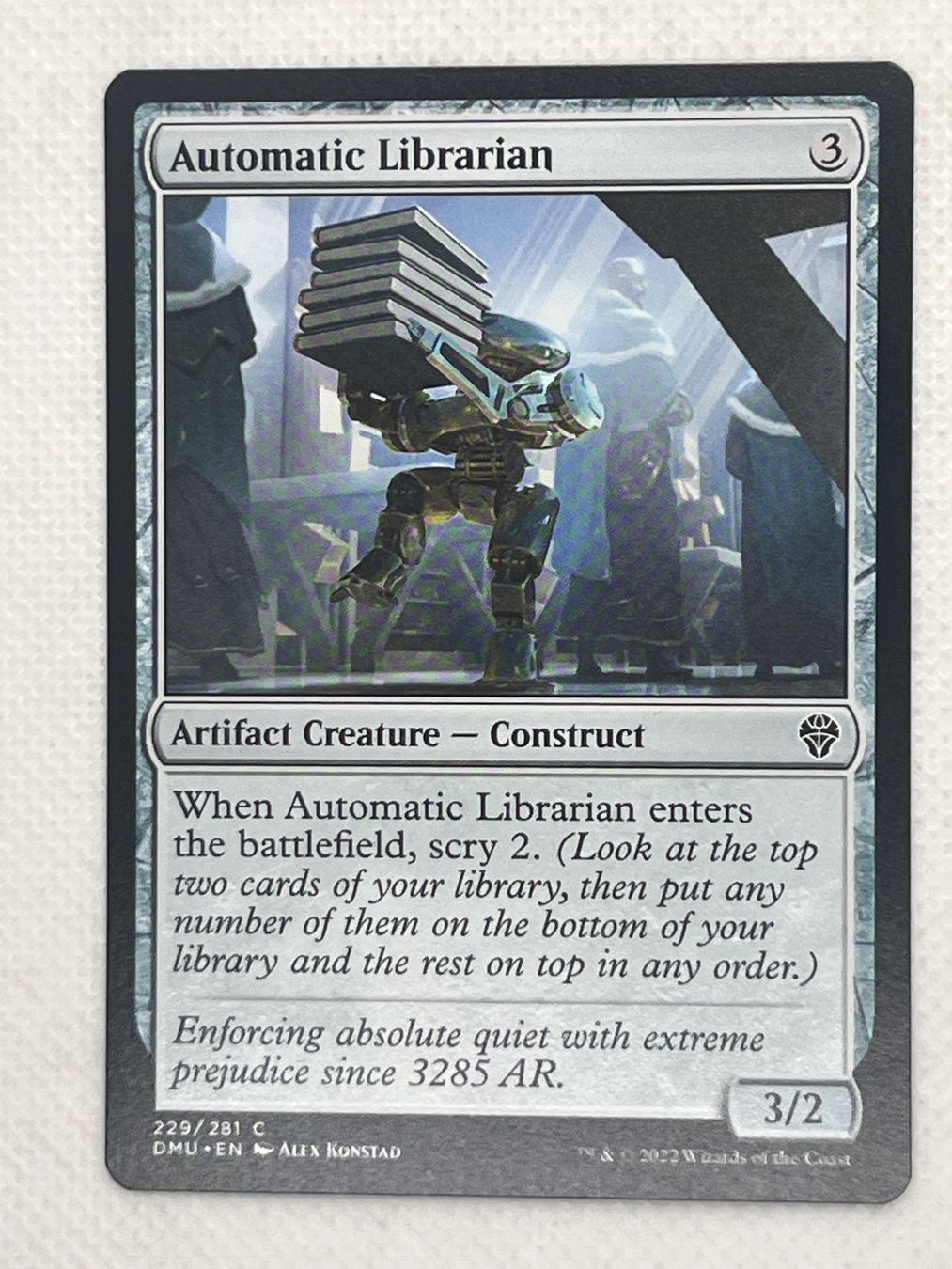 Magic The Gathering Carte collezionabili: MTG Automatic Librarian DMU 229 Englisch Common – Usato da Hinterkappelen venduto da Kim1992