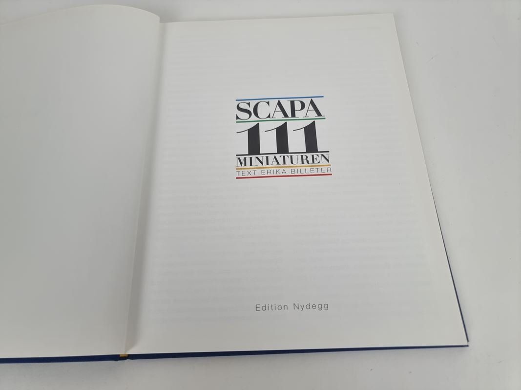 Bücher: Scapa 111 Miniaturen Buch – Gebraucht aus Urtenen-Schönbühl von Restwert_Schoenbuehl 2