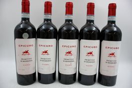 5x EPICURO Primitivo di Manduria Rotwein (26061068Z)