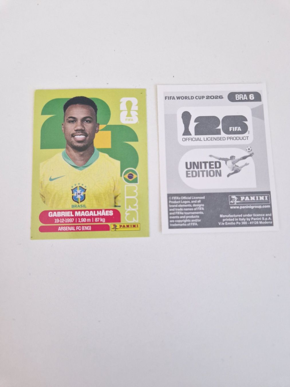 Panini Cartes à collectionner: Panini Sticker BRA6 – Neuf (Voir description) à Stüsslingen par white_angel86