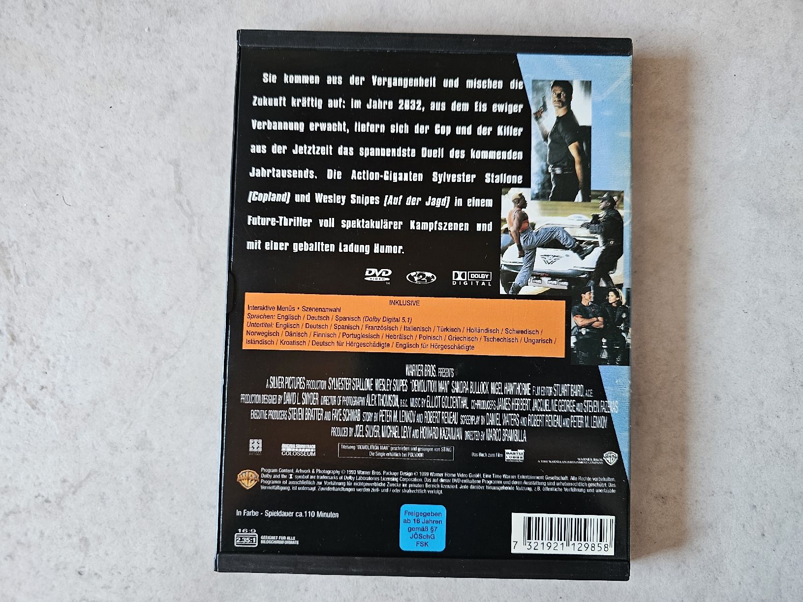 Tutti i DVDs: Demolition Man  /  (Stallone & Snipes) – Usato da Schneisingen venduto da backstore24 1