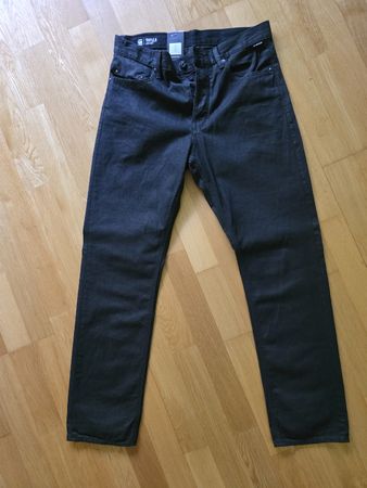G-Star Raw Jeans Triple A Straight, Schwarz, W31 L32, NEU