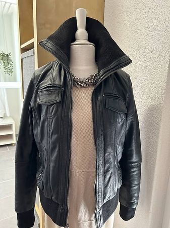 Lederjacke