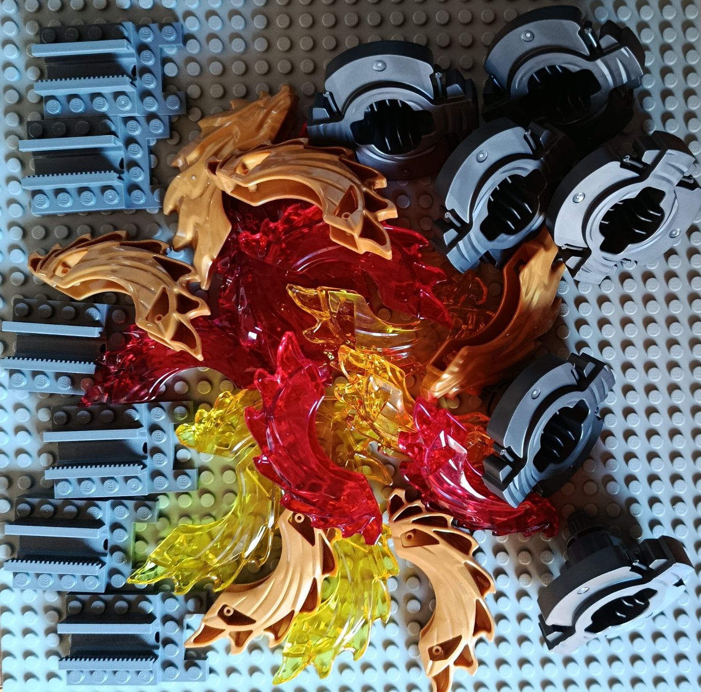 Lego Kit di costruzioni: LEGO - Diverse Ninjago Spinner Teile - NEU – Nuovo (secondo la descrizione) da Muhen venduto da Legoholic