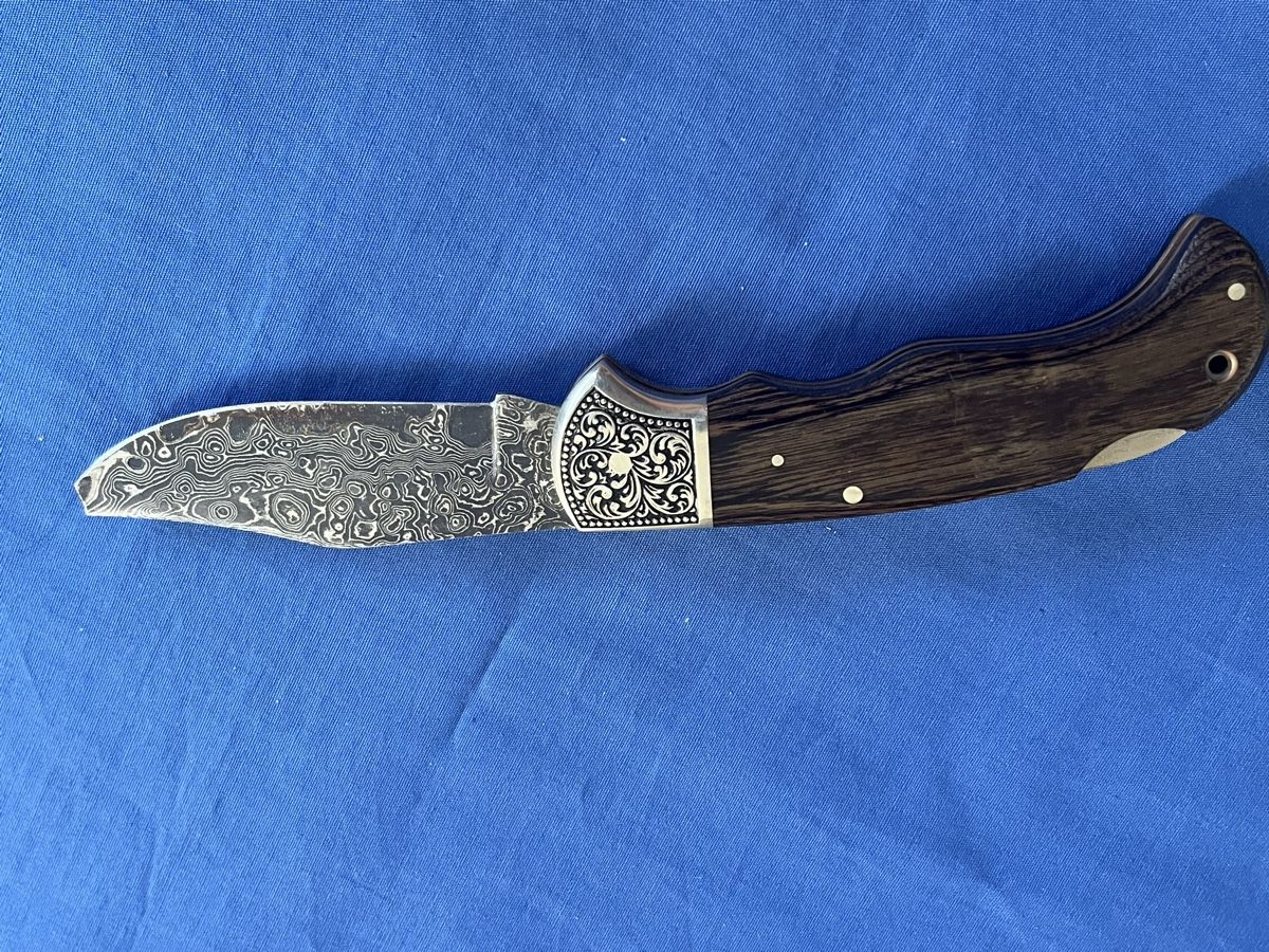 Zubehör: Herbertz Messer mit Damastklinge – Gebraucht aus Romanshorn von Apfelschuss 2