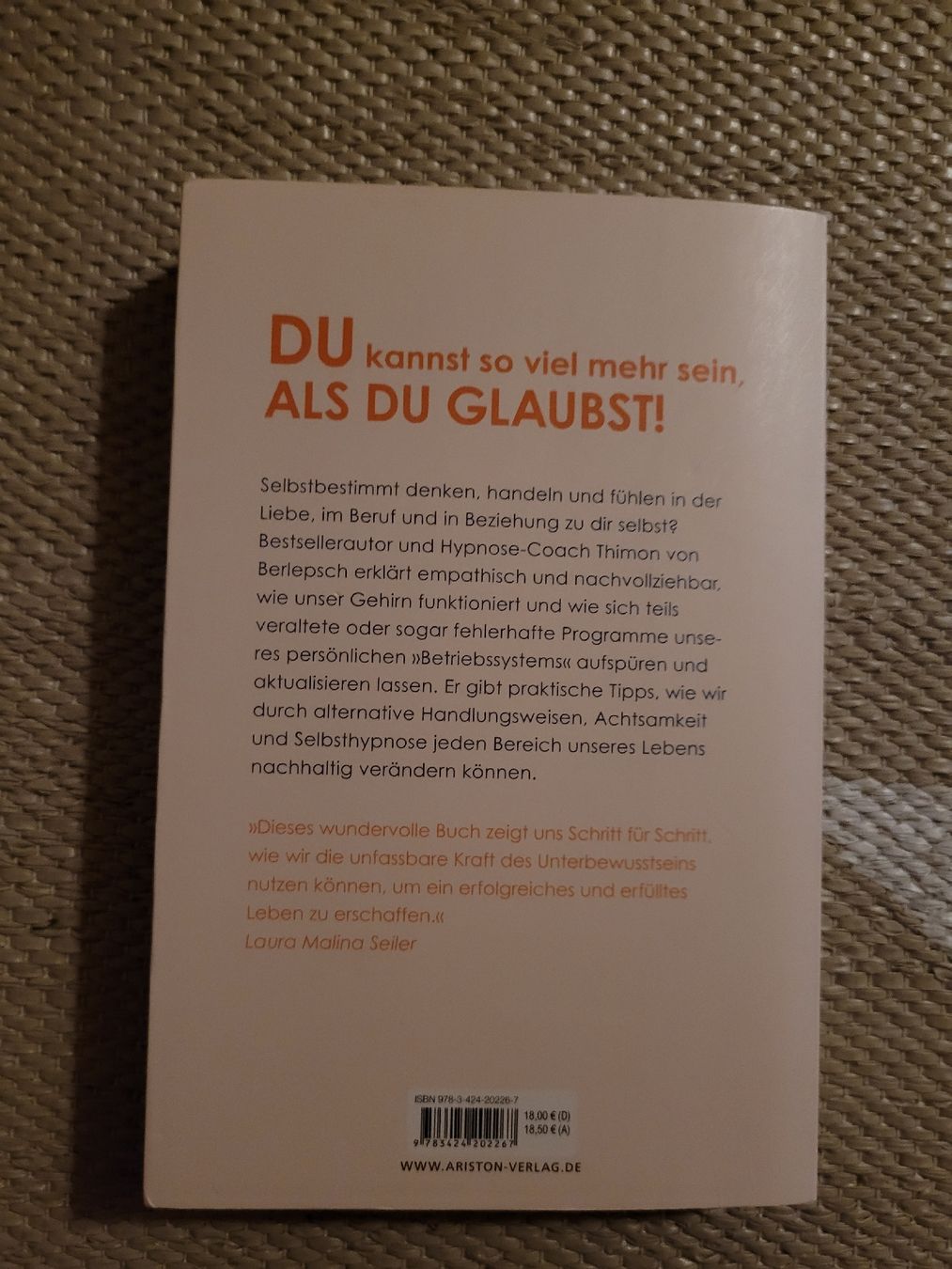 Libri: Update für dein Unterbewusstsein – Usato da Perlen venduto da Safari_23 1