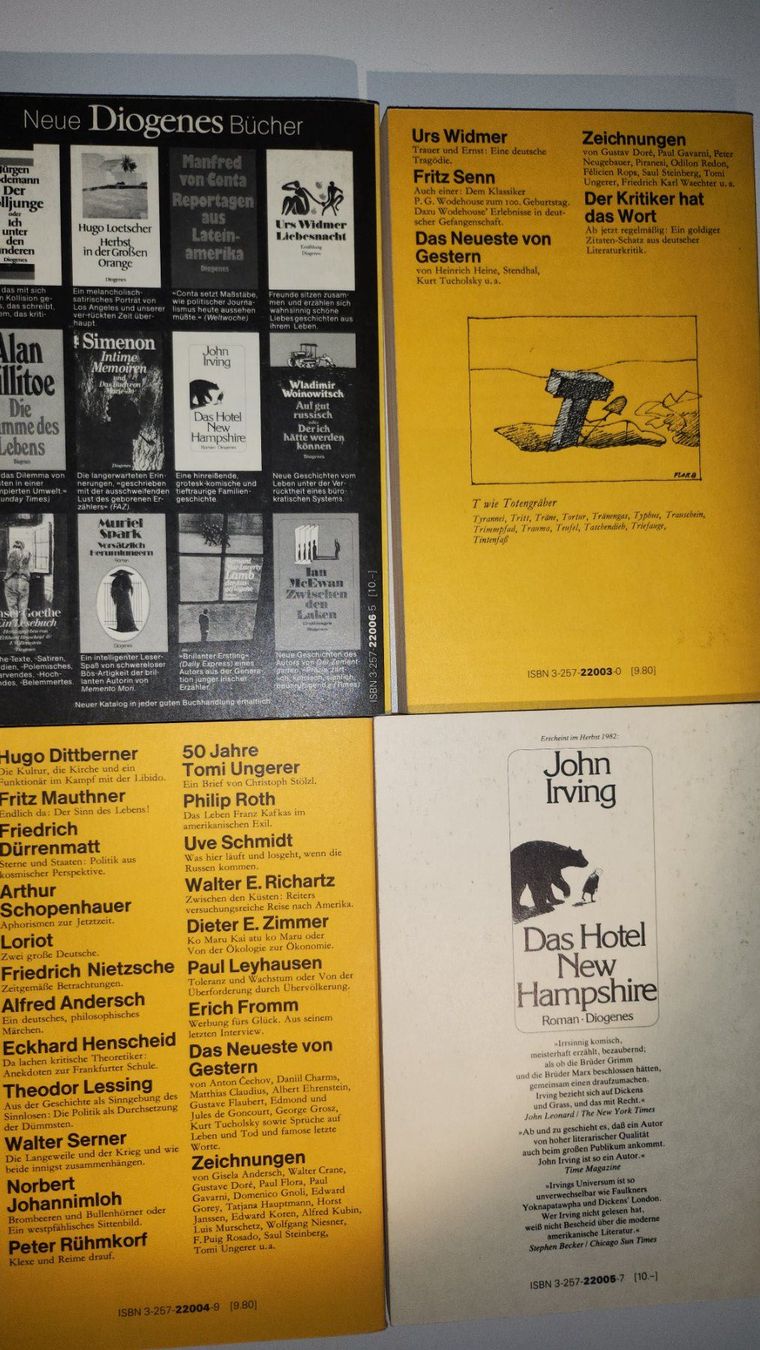 Bücher: 4 Originale "Tintenfass" Magazine – Gebraucht aus Dietikon von Buchantiqdietikon 1