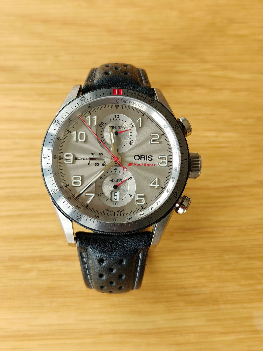 Oris Orologi: Herrenuhr Oris Audi Ltd Ed. Chrono Full set – Usato da Zürich venduto da aslan73 8