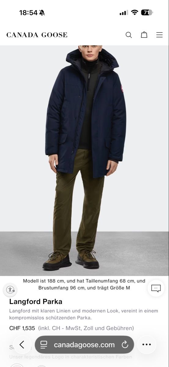 Canada Goose Giacche: CANADA GOOSE - Langford Parka – Nuovo (secondo la descrizione) da Mühlethurnen venduto da Aendu1984 4