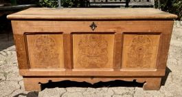 Rustikale Truhe aus Holz, Vintage Look