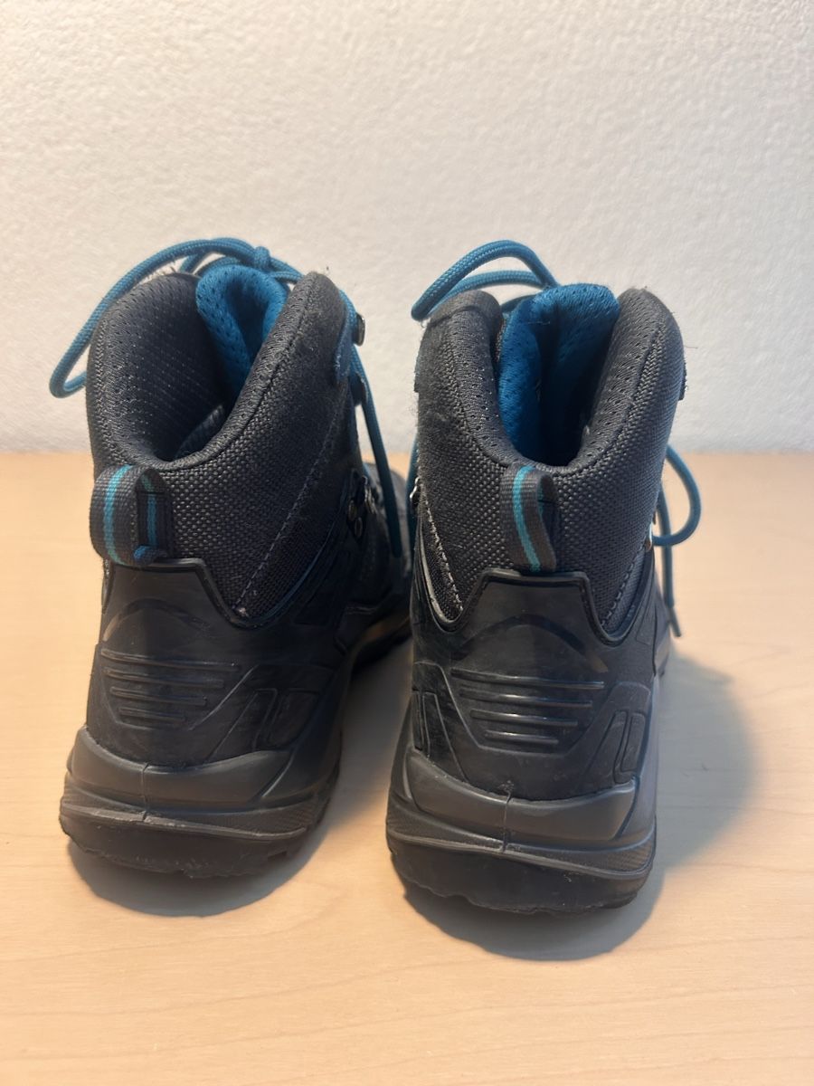 Trevolution Scarpe da donna: Wanderschuhe Damen, dunkelgrau Grösse 38 – Usato da Ellikon an der Thur venduto da SaSi2000 2
