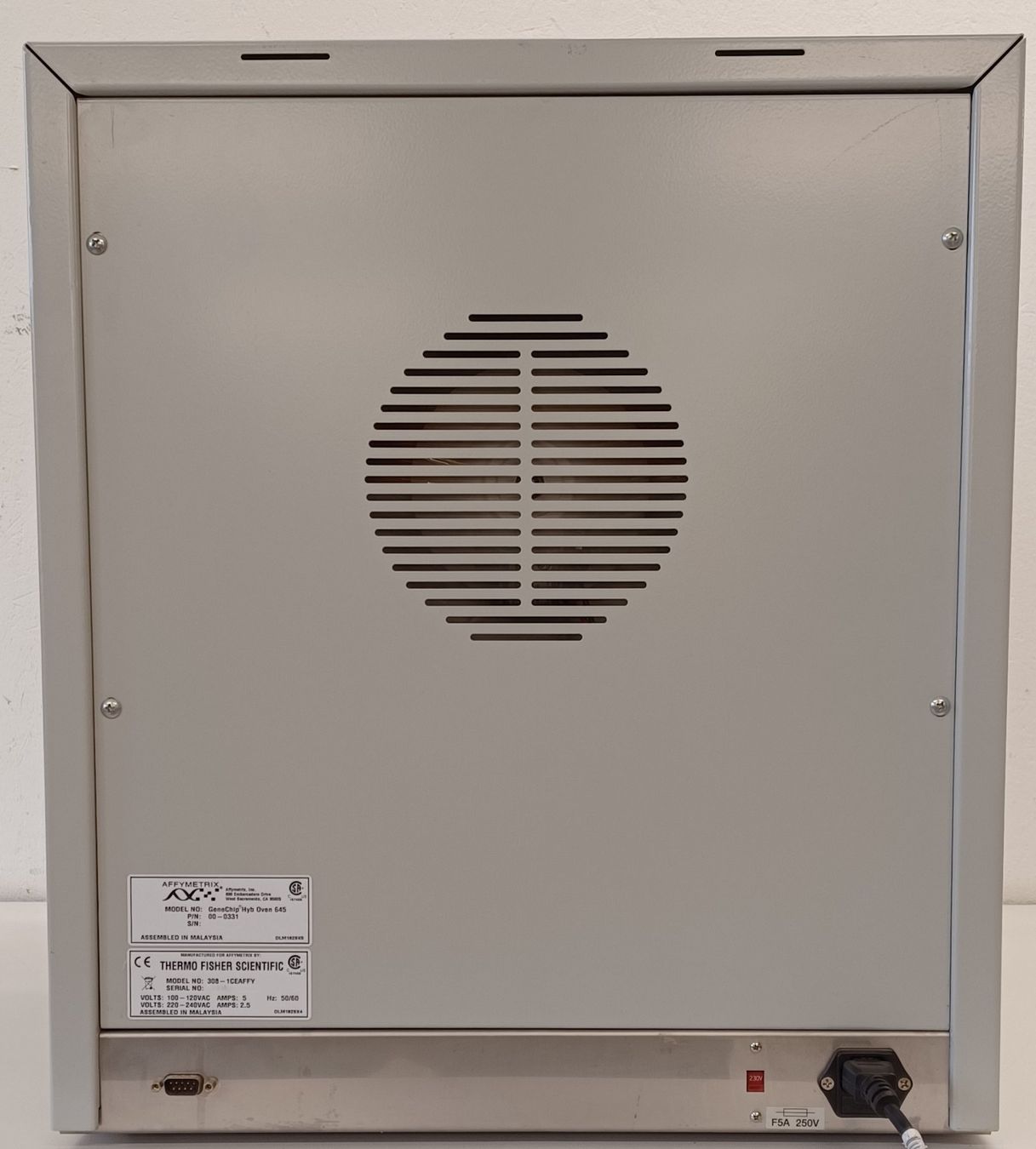 Accessori da laboratorio: Affymetrix GeneChip Hybridization Oven 645 – Usato da Niederdorf venduto da LeptonAG_Labor 3