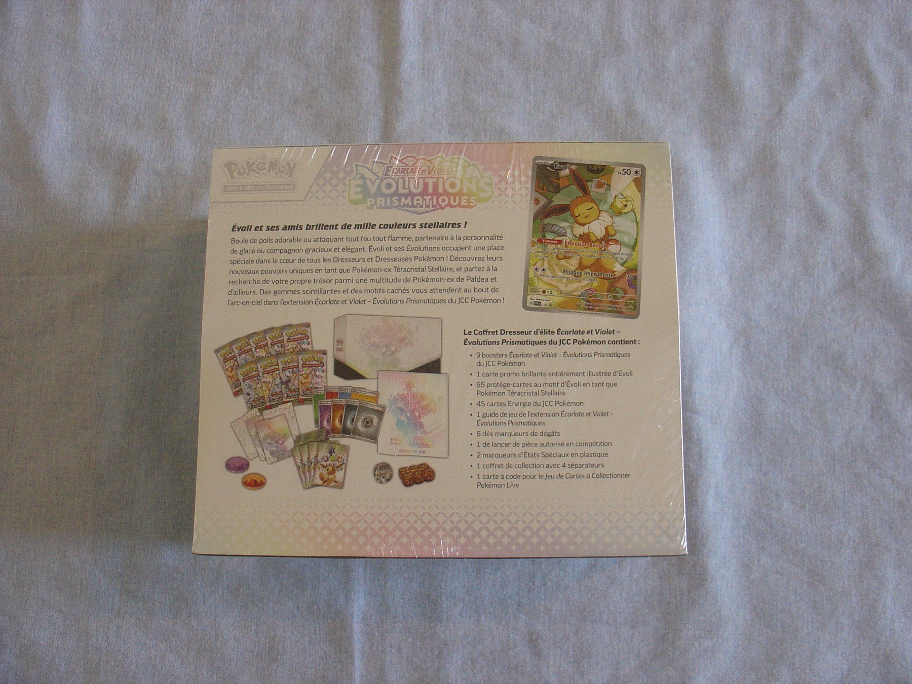 Pokémon Carte collezionabili: Pokémon box ETB "évolutions prismatiques", 2025, état neuf – Nuovo e nell'imballaggio originale da porrentruy venduto da coco7067 5