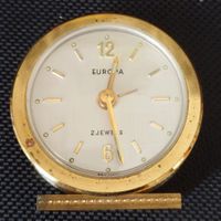 Kleiner Eureca Reisewecker - ca 50-70er Jahre - funktioniert
