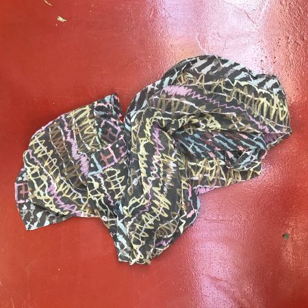 Vintage Seiden Foulard von Ken Scott