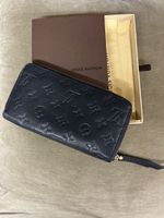 Louis Vuitton Geldbörse, blau