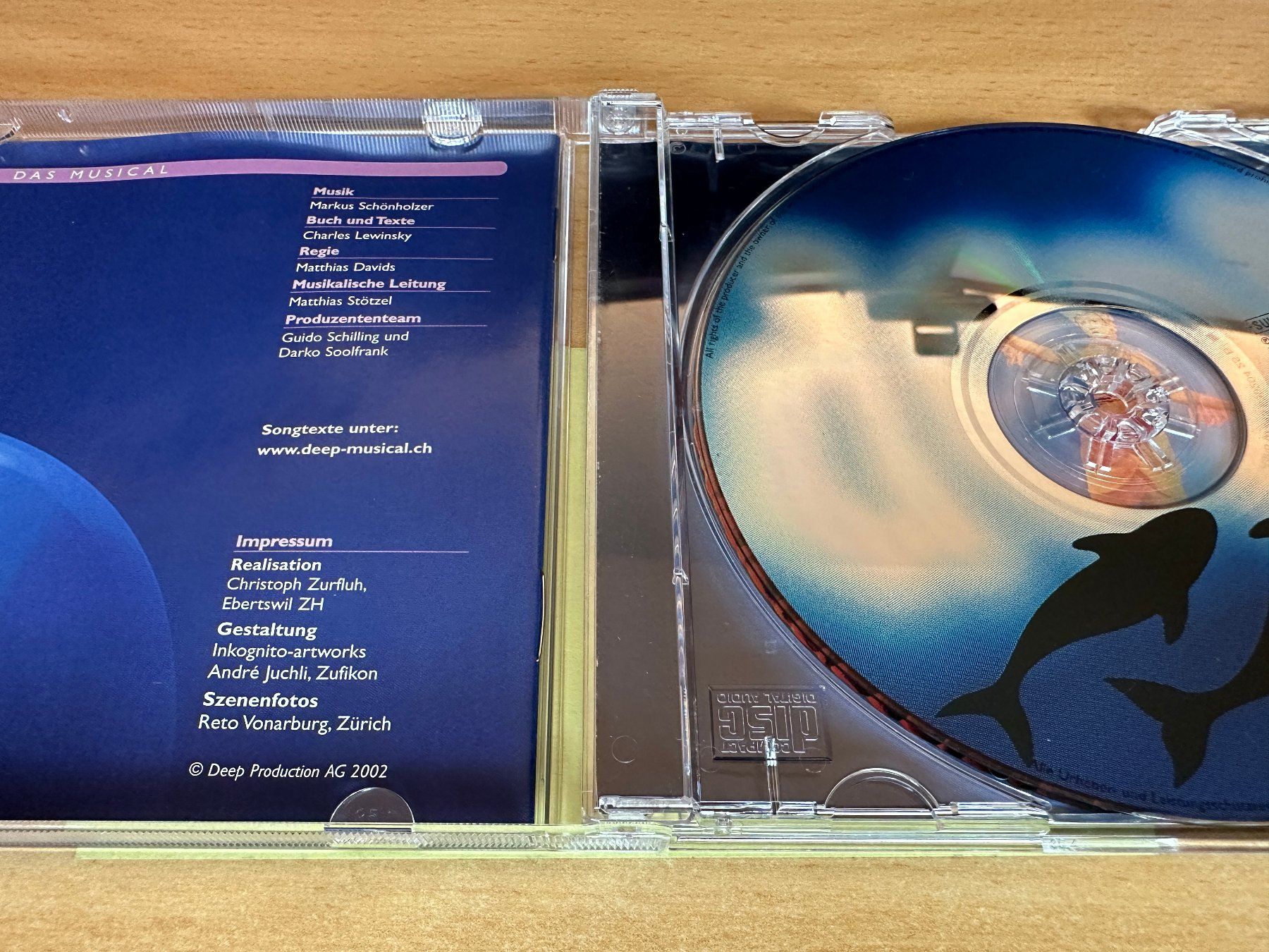 CDs: Various – Deep - Das Musical – Gebraucht aus Rikon im Tösstal von Alpenmutz 2