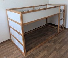 IKEA KURA Kinderbett mit rosa Betthimmel  gratis abzugeben
