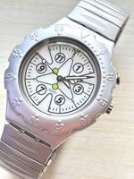 Swatch Uhr weiss/silber Unisex guter Zustand