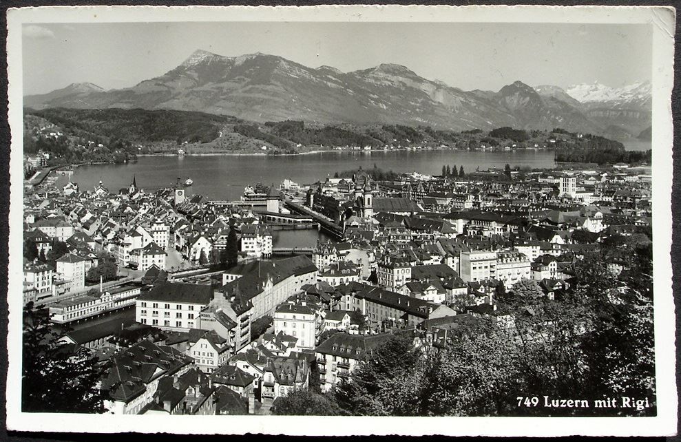 Cartes postales: LUZERN mit Rigi, Nr. 749 – Neuf (Voir description) à Jona par philajona