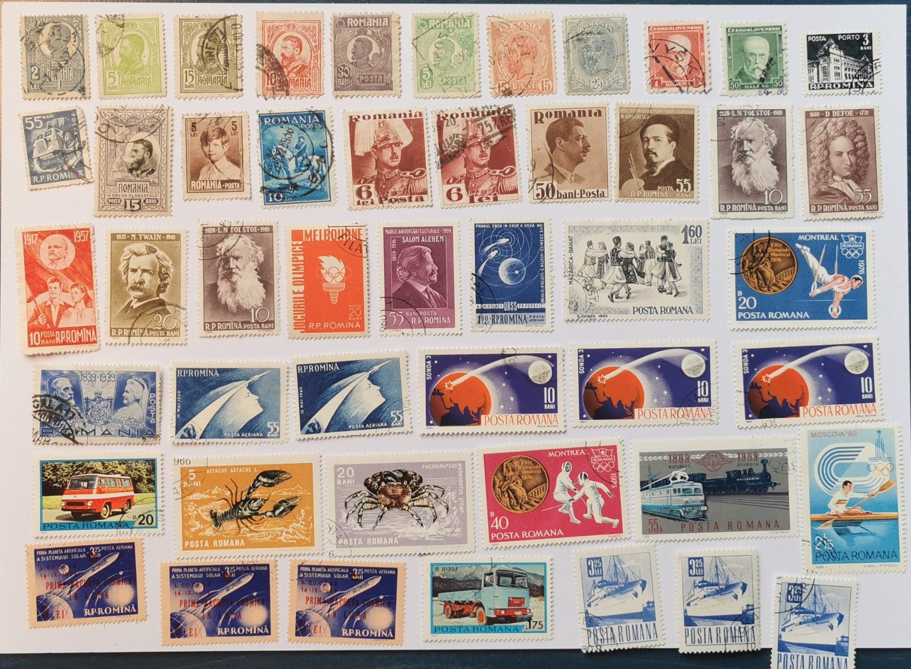 Alle Briefmarken: Rumänien – Gebraucht aus Aadorf von Chnorli-Furz