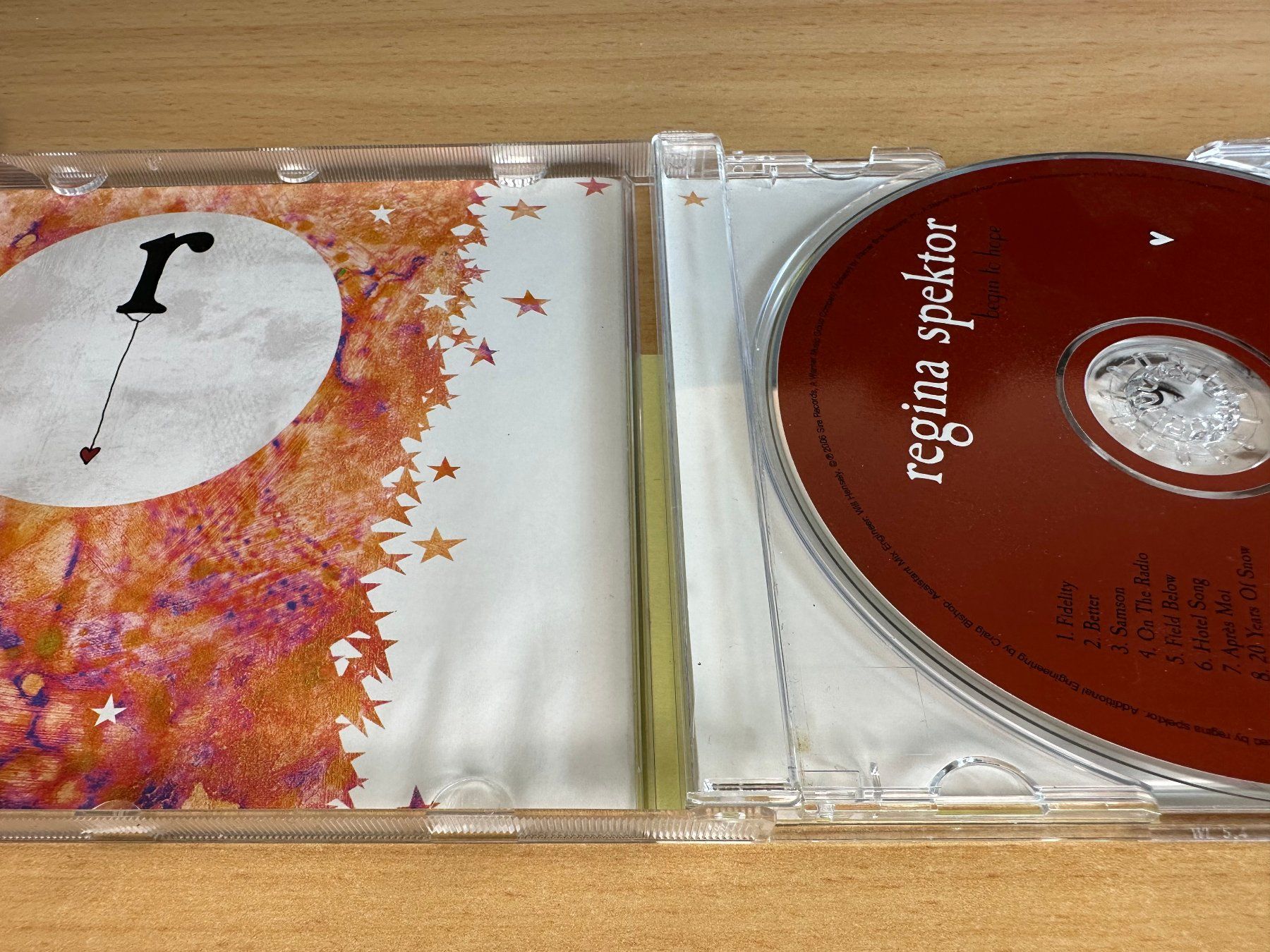 CD: Regina Spektor – Begin To Hope – Usato da Rikon im Tösstal venduto da Alpenmutz 2