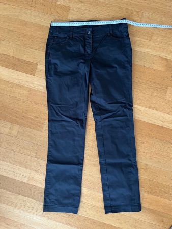 Schicke, schwarze Sommerhose, Grösse 38, Top Zustand!