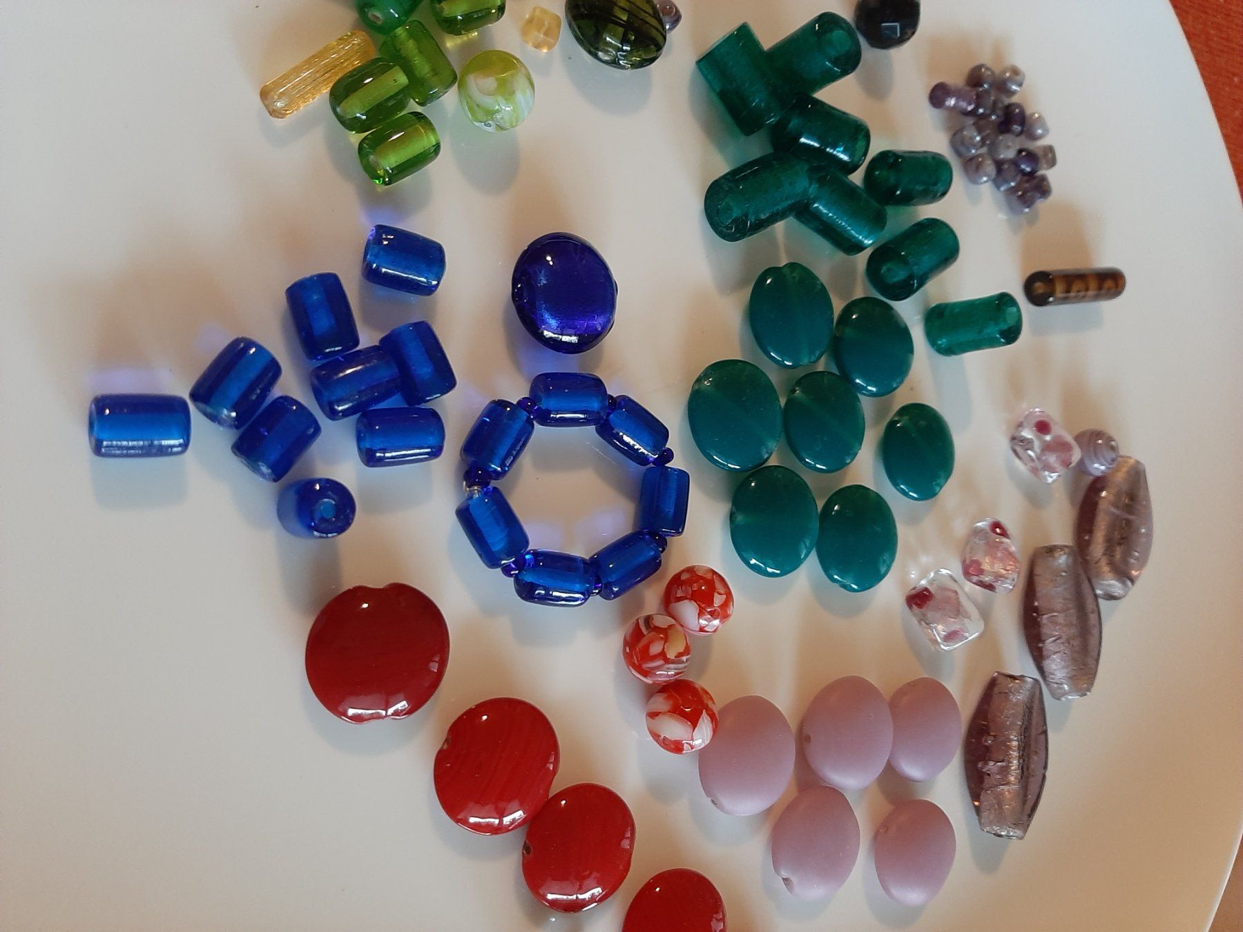 Perlen (unechte): Diverse Glasperlen! – Gebraucht aus Allschwil von Weyli18 2