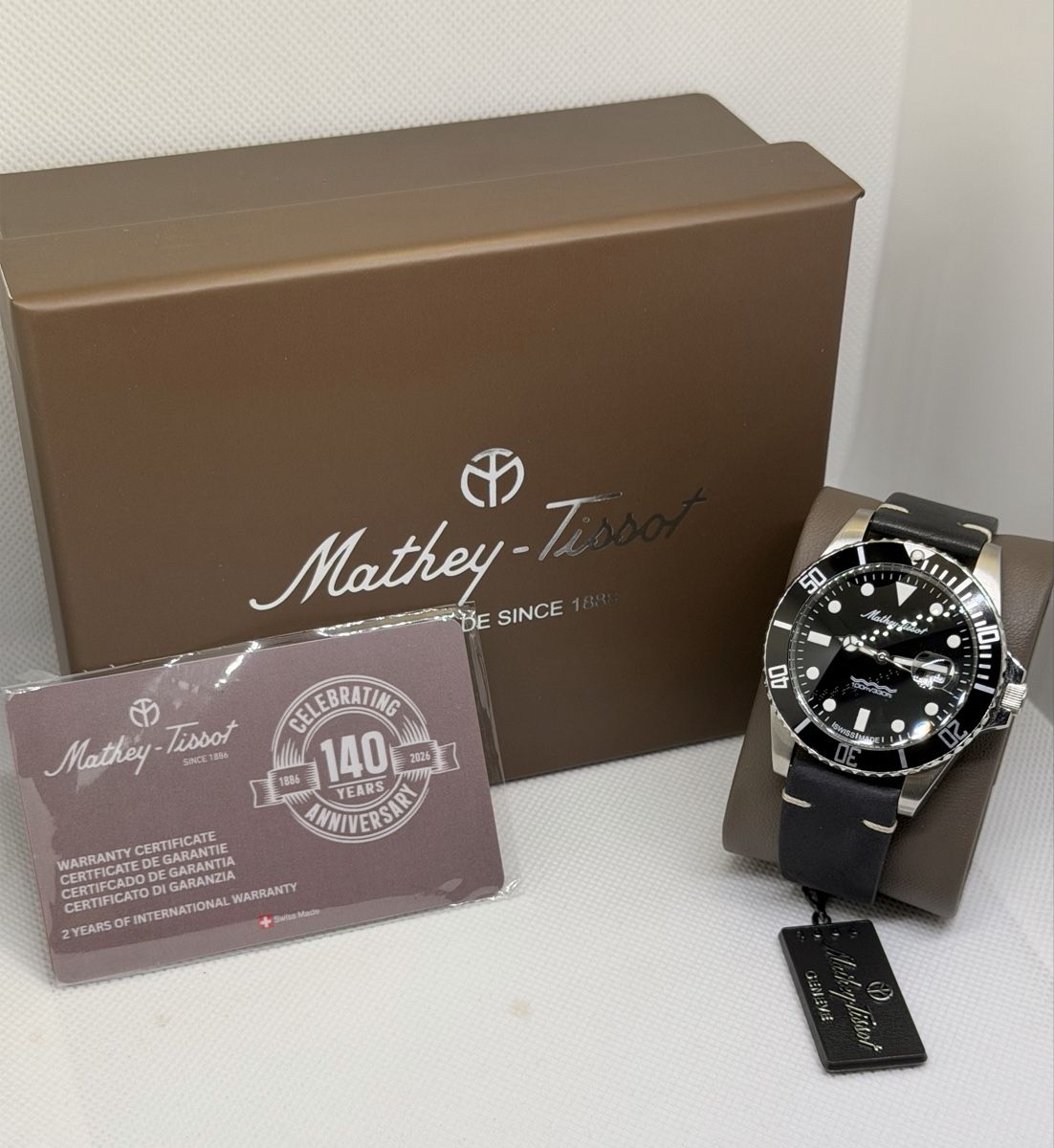 Uhren: Montre Mathey-Tissot Mathy – Neu und originalverpackt aus Bulle von GMS-9 1