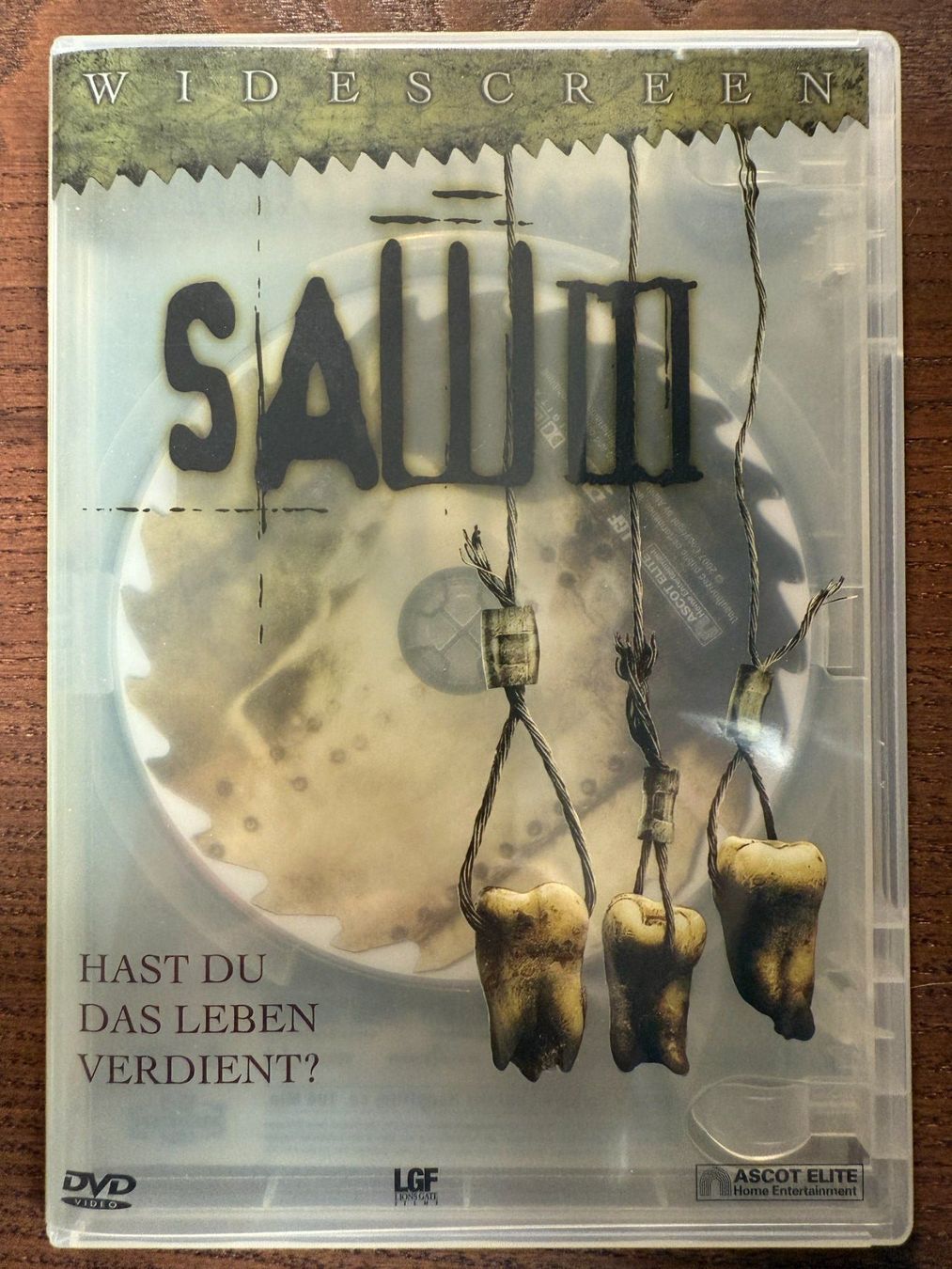 Alle DVDs: Saw 3 – Gebraucht aus Zürich von FilmFreunde